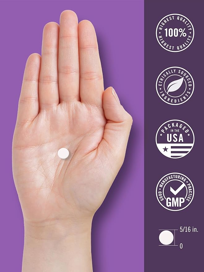 Carlyle Melatonin 3mg Tablets | 300 Count | Low Dose and Drug Free | Vegetarian, Non-GMO, Gluten Free Supplement