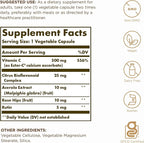 Solgar Ester-C Plus 500 mg Vitamin C (Ascorbate Complex) - 100 Vegetable Capsules, Pack of 2 - Antioxidant & Immune Support - Non GMO, Vegan, Gluten Free, Kosher - 200 Total Servings