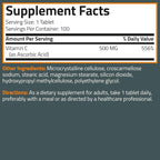 Bronson Vitamin C 500 MG Supports a Healthy Immune System & Antioxidant Protection, Non-GMO, 100 Vegetarian Tablets