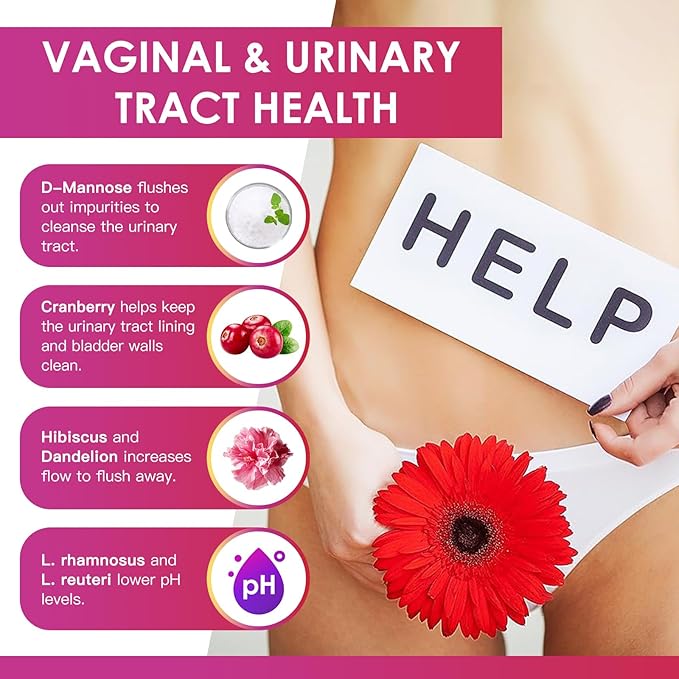 DRFOSTER Probiotics for Women Digestive Health, Vaginal probiotics 120 Billion CFU 31 Strains with Digestive Enzymes & Prebiotics & D Mannose & Cranberry for Urinary Tract, 90 Capsules