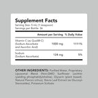 AMANDEAN Liposomal Vitamin C 1000mg. Liquid VIT C Supplement. Immune Support, Skin Health, Collagen Production. Fast Absorbing Antioxidant Delivery. Quali-C, Soy-Free, Vegan, Non-GMO.