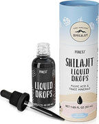 Pure Himalayan Shilajit ® Liquid Drops - The Purest Form of Shilajit, 99.9% Absorption for Immune Support, Energy Boost, Anti-Aging - Natural Trace Minerals & Fulvic Acid (50ml)