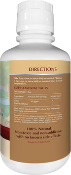Organa Crystalline Nano Colloidal Silver - Ultra Pure Silver Liquid for Immune Support - Ultimate Bio Active Supplement Solution - Plata Coloidal - 16 Ounces - 30 PPM