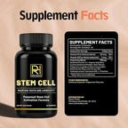 Stem Cell Activation Formula, 60 Capsules, with Vitamin D and B12, Youth and Longevity Support Maintain Youth and Longevity Patented StemCell Activation Fomula (2 Bottle (120 softgels))