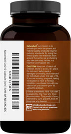 NatureBell CoQ10 100mg with Omega 3, 240 Capsules | Stable High Absorption Form – Antioxidant Support for Heart & Energy Health – Extra Strength Coenzyme Q10 Supplement
