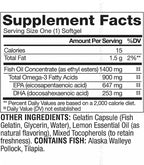 Members Mark Omega 3 Fish Oil, (150 Count.) 900 mg – Wild Alaskan, MSC-Certified Sustainable, Supports Heart & Brain Health, No Fishy Aftertaste