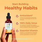 MARYRUTH'S Organic Toddler Vitamin C Drops for Immunity | Ages 1-3 Years | 15 mg Per Serving | Vitamin C for Immune Support & Overall Health | Vegan | Sugar Free | Gluten Free | Non-GMO | 30 Servings