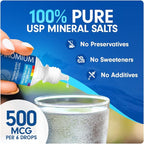 Taste N' Score Chromium Liquid Ionic Mineral Supplement; 100% Pure; 500 mcg; 118 Servings