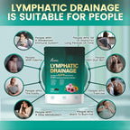 Lymphatic Drainage Supplements, 960 Softgels, Lymph System Support Supplement for Women & Men, 21-in-1 Herbal Blend with Echinacea, Dandelion, Burdock, Bromelain, Calendula, Turmeric & More, 4 Bag