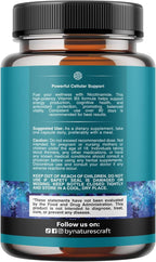 Vitamin B3 Niacinamide 500mg Capsules - Mitochondrial Energy and Potent Skin Supplement - AKA Vitamin B3 Niacin Flush Free and Nicotinamide 500mg - Flush Free Niacin Supplement - 240 Count