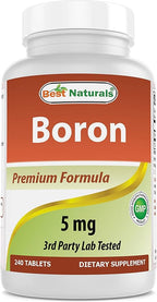 Boron 5 mg & MK-7 Vitamin K2 100 mcg