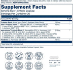 SOLARAY Mycrobiome Complete Probiotic Men's Formula - Pre and Probiotics for Men Plus Postbiotic - Digestive Health and Immune Support - 50 Billion CFU, 26 Strains - Vegan - 30 Servings, 30 VegCaps