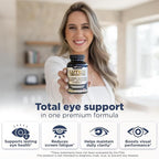 Gade Nutrition Lutein and Zeaxanthin Supplements | Astaxanthin Eye Vitamins with Omega 3, Resveratrol, Bilberry, Lycopene, Quercetin, Ginkgo Biloba, Vitamin D and More Eye Care Vitamins and Minerals