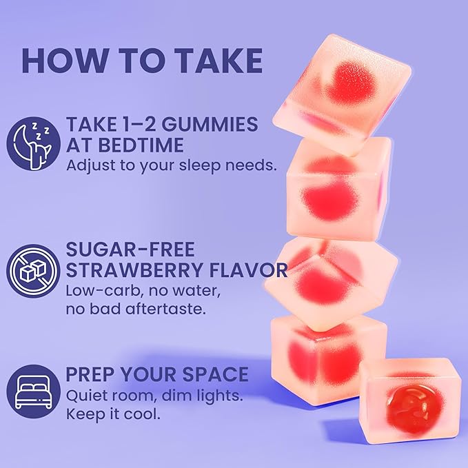 Melatonin Gummies 10mg 20mg with Magnesium for Adults | Drug Free | Sugar Free | L-Theanine, Ashwagandha, B6, B12, Lemon Balm & Chamomile, Supports Deep Relaxation, Sleep Aid, 120 Cts