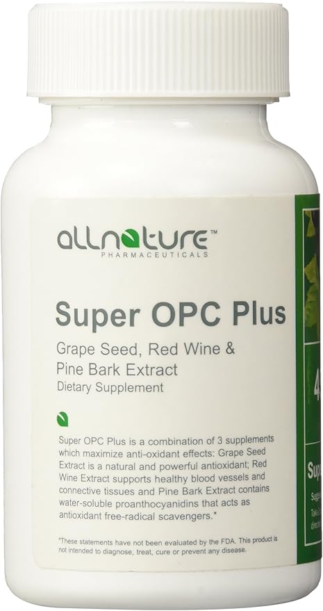 All Nature Super OPC Plus (Grape Seed, Red Wine and Pine Bark Extract)