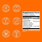 Live Conscious Magwell Magnesium Zinc & Vitamin D3 - Magnesium Glycinate, Malate, & Citrate - Triple Supplement for Women & Men - for Sleep, Bone, Heart, Immune Support - 120 Caps