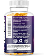 Probiotic Gummies - 6 Premium Probiotic Strains - Daily Gut Health Pro Biotic Gummy Supplement for Women, Men & Teens, Natural Digestive Health Support, “Good” Gut & Immune Support - 120 Gummies
