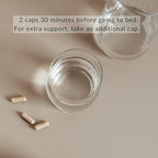PALO Sleep & Stress Support – Melatonin-Free Vegan Supplement with Organic Valerian Root, L-Theanine, Magnesium, Chamomile, Lemon Balm & Passionflower – 90 Capsules