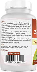 Best Naturals Vitamin A 25000 IU & Zinc Citrate 30 mg