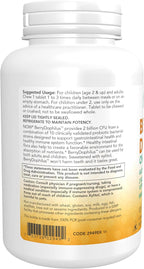 NOW Foods Supplements, BerryDophilus™ with 2 Billion, 10 Probiotic Strains, Xylitol Sweetened, Strain Verified, 120 Chewables, packaging may vary