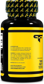 Primaforce Yohimbine HCl 2.5mg, 90 Capsules - GMO Free and Gluten Free Supplement