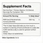 Prime Powders NMN Powder | 100g Fast Dissolve Powder Supplement | 500mg Nicotinamide Mononucleotide per Serving | Manufactured in The USA Third-Party Tested