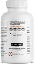 Bronson Vitamin D3 10,000 IU (250 mcg) Certified Organic High Potency Non-GMO Vitamin D Supplement, 360 Tablets