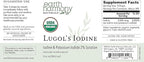 Earth Harmony Organic Lugol's Iodine 2% Solution & Liquid Chlorophyll - 2 Fl Oz Each