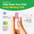 Culturelle Kids Complete Chewable Multivitamin + Probiotic For Kids, Ages 3+, 50 Count, Digestive Health, Oral Health & Immune Support - With 11 Vitamins & Minerals, including Vitamin C, D3 & Zinc