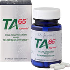 T.A. Sciences Telomerase Activation Supplement - 100 Units TA 65 MD, 30 Capsules
