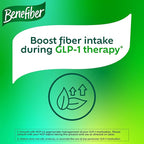Benefiber Prebiotic GLP-1 Friendly Fiber + Supergreens Dietary Supplement Powder, Watermelon Lemonade Flavor, 8.8 oz (250g)