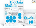 BioGaia Gastrus Gut Health Probiotic | Eases Abdominal Discomfort, Gas & Bloating | Promotes Regularity & a Healthy Gut | Contributes to a Balanced Microbiome | Backed by 30 Years of Research | 2-Pack
