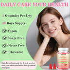 Alpha Lipoic Acid Gummies 1000Mg with Vitamin B1,B12&A,E,ALA Supplement,Provide Energy&Enhance Immunity,Liposomal Enhance Absorption,Sugar Free,Strawberry Flavor,60 Gummies