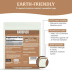 HANDPICK Ashwagandha Root Powder (397g/14oz) No Fillers, No Additives | Finest Grade A Root Powder - Withania Somnifera | Non-GMO & Raw from India