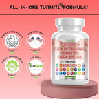 Tart Cherry Extract Capsules 20,000mg with Turmeric 8000mg Moringa 4000mg Cranberry 2000mg Chanca Piedra Celery Quercetin ACV Pomegranate L Selenomethionine - Uric Levels - 120 Ct