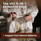 VEV Berberine Supplement with Ceylon Cinnamon for Daily Wellness Support, Vegan & Non-GMO – 2 Bottles (240 Capsules Total)