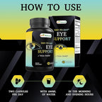 Best Naturals Day-to-Day Eye Support with Lutein, Zeaxanthin, Bilberry Extract, Astaxanthin, Lycopene, Carrot Powder 90 Veg Capsules