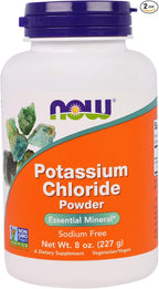 Now Foods: Potassium Chloride Powder Table Salt Substitute, 8 oz (2 pack)