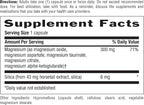 Target-Mins Magnesium with Silica 300 mg 120 Vegetarian Capsules