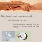 100% Pure Panthenol Powder, DL-Panthenol Powder, Provitamin B5 for Hair Care, Skin, Nails Deep Mousturizer, Use in Cosmetic Formulations or Add to Your Favorite Products (2 oz)