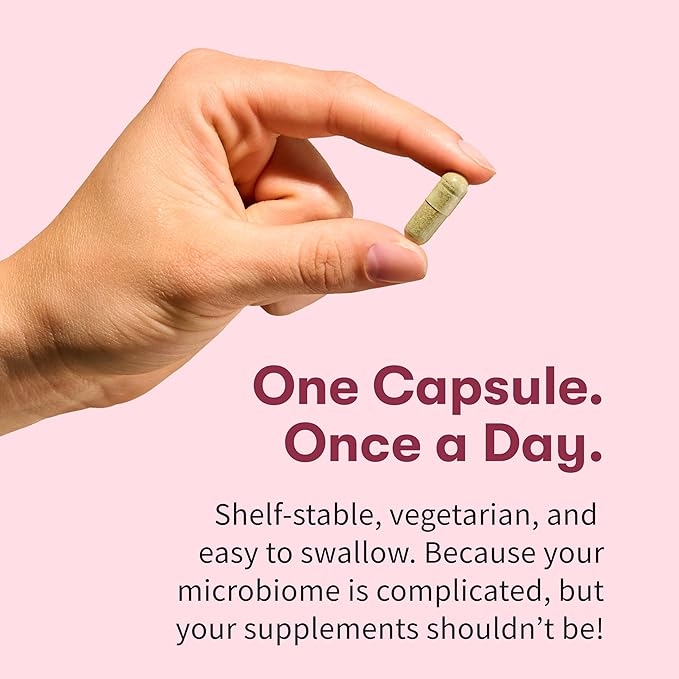 Garden of Life Dr Formulated Once Daily 3-in-1 Complete Prebiotics, Postbiotics & Probiotics for Women, PRE + PRO + POSTBIOTIC Supplement for Women’s Digestive, Immune & Vaginal Health, 30 Day Supply