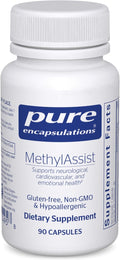 Pure Encapsulations MethylAssist 90's - B Vitamin Complex - Methylation Support* - Heart Health & Brain Health - Non-GMO & Gluten Free - 90 Capsules