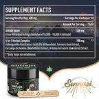 600 MG Shilajit Resin - Shilajit Supplement with Fulvic Acid & 85+ Trace Minerals for Energy, Immunity, Brain Power, 30 Grams