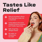 Wizard Wellness Multi-Benefit Oral Strips | Orally Disintegrating Allergy Strips for Sinus Clarity, Brain Fog & Puffiness | with Quercetin, NAC & Probiotics | Drug-Free | Strawberry Flavor | 30 Strips