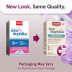 Jarrow Formulas Fem-Dophilus Vaginal Probiotics 1 Billion CFU With 2 Science-Backed Strains, Dietary Supplement For Vaginal & Urinary Tract Support, 60 Capsules, 60 Day Supply, Shelf-Stable Probiotics