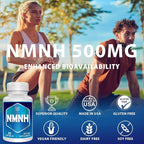 NMNH (Dihydronicotinamide Mononucleotide), NAD Supplement to Boost NAD+ Levels as We Age (May Be More Effective Than Nicotinamide Riboside) - 240 Count (240 Servings)