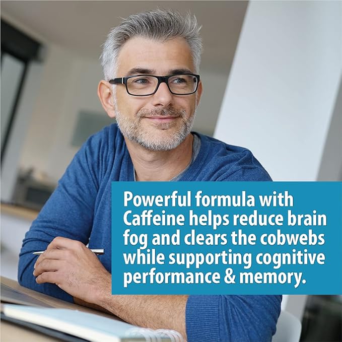 Brain Supplement / Brain Booster Supplement for Focus, Memory, Clarity, Energy Work as Caffeine Brain Booster/ Brain Supplements for Memory & Focus for Brain Fog, Brain Boost & Brain Support (Pack 1)