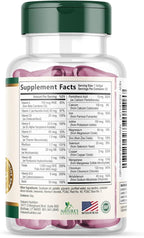 Multivitamin for Women - Essential Daily Womens Multivitamins with Calcium, Folic Acid, Vitamin A, C, D, E, B Vitamins, Zinc and Iron - Energy, Focus & Immune Support, Bottled In USA - 60 Softgels