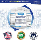 Advanced Sciatic Nerve Support Relief: Alpha Lipoic Acid Vitamin, Benfotiamine - 12 in 1 Sciatica Supplements - 120 Capsules- 30-60 Supply- Made in USA