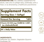 Solgar - Vitamin D3 (Cholecalciferol) 10,000 IU Softgels, 120 Count (3 Pack) - Supports Bone, Muscle and Immune System